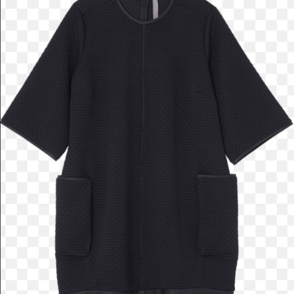 Melissa McCarthy Black Quilted Tunic Dress, Medium - Picture 11 of 12